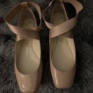 FINAL PRICE Jessica Simpson Nude Ballet Flat
